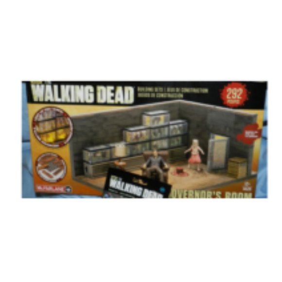 The Walking Dead Governor's Room light playset & 2 mini-Blind packs AMC📦🏃🚚 - Picture 2 of 16